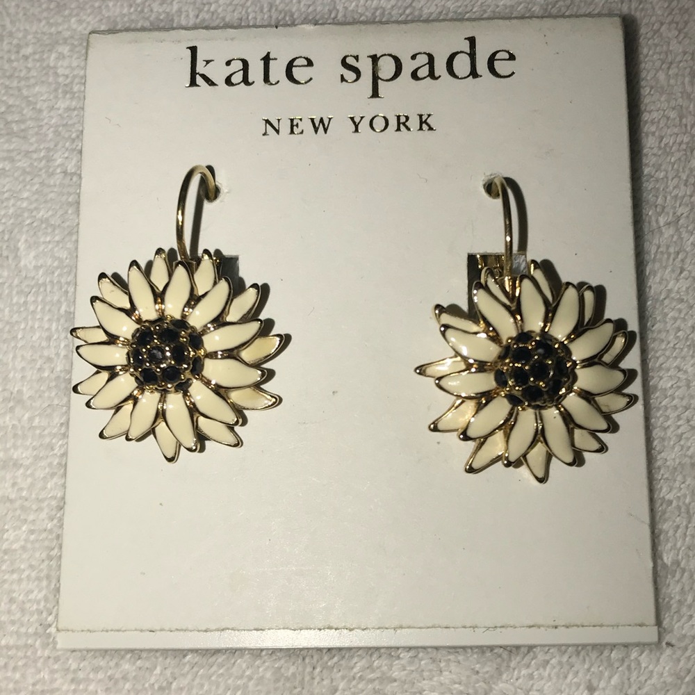 Kate Spade Black Eyed Susan Earrings